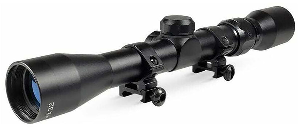 TruGlo TGTG8539XB Buckline 3-9x32mm Variable Riflescope Black Anodized Duplex BDC Dot Reticle