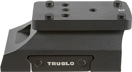 TruGlo Universal Micro Dot Sight Riser Anodized Black TGTG8977B