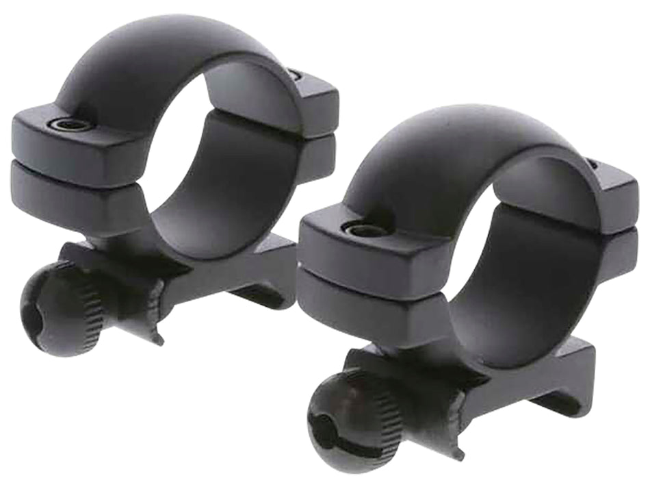 TruGlo TGTG8960B1 1 Inch Medium Matte Black Lightweight Scope Rings Picatinny