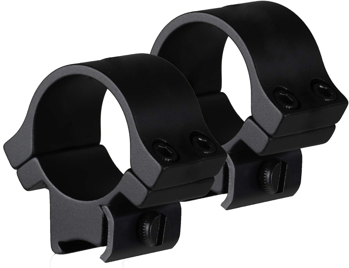 TruGlo TGTG8961B3 1 Inch Medium Matte Black Lightweight Scope Rings 4 Screws