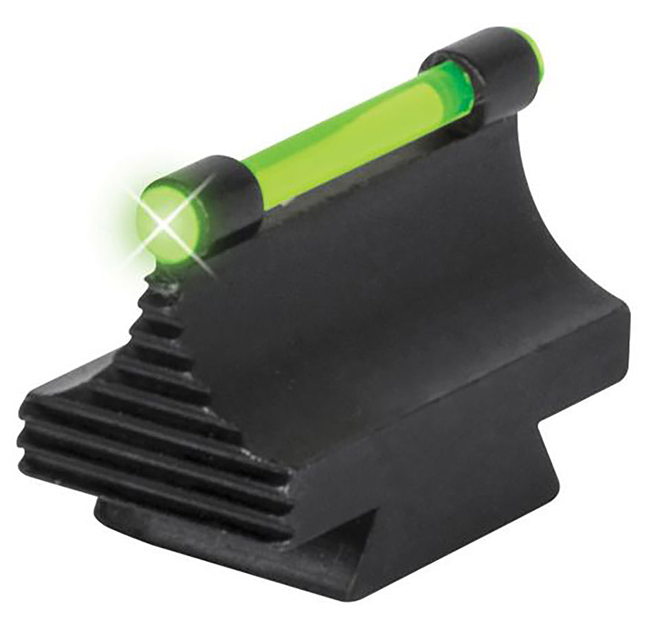 TruGlo TGTG95500RG Green Ramp Fiber-Optic Front Sight 3/8in Dovetail 0.500in for Rifles