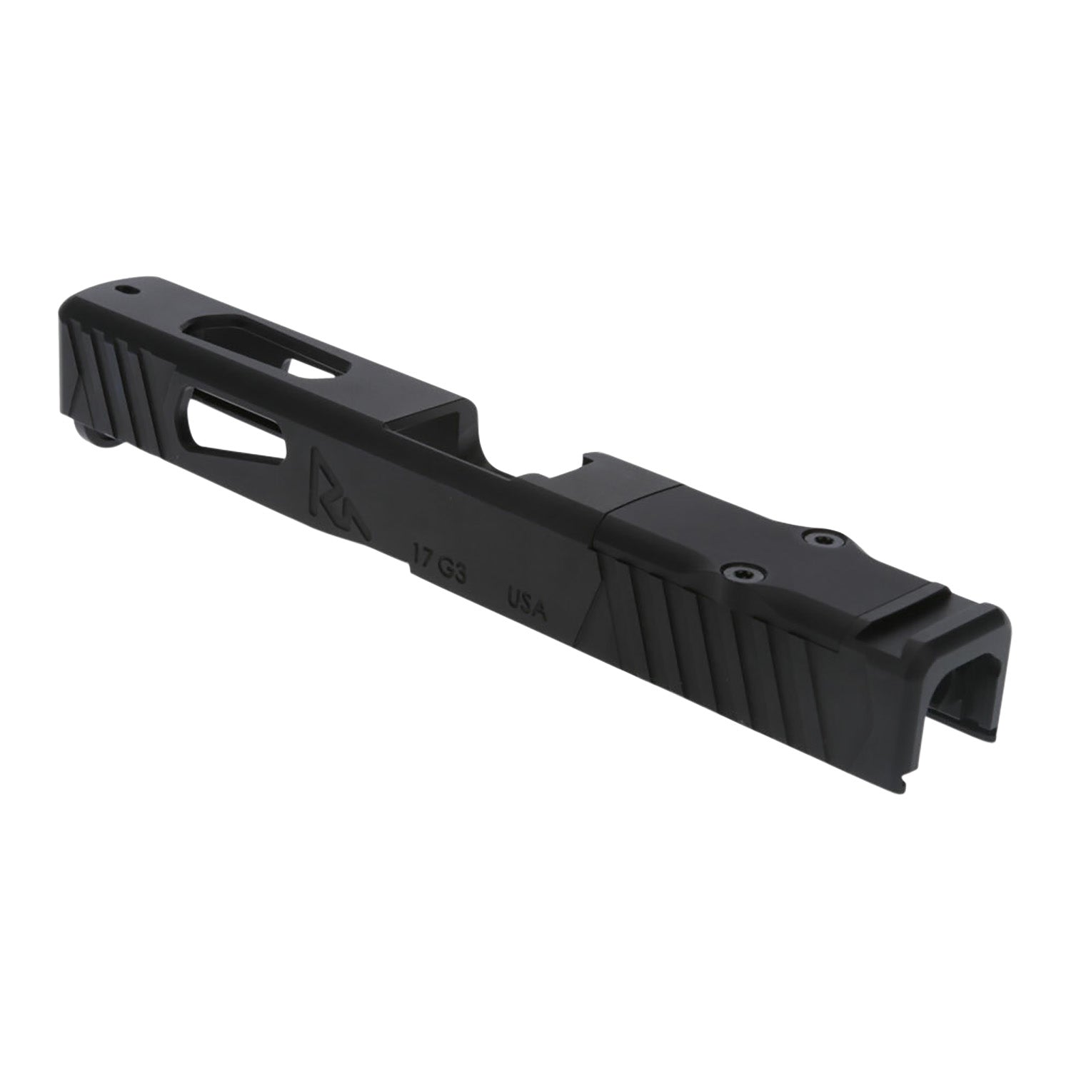Rival Arms Sig P365XL Precision Slide QPQ Black 416R Stainless with Front & Rear Serrations