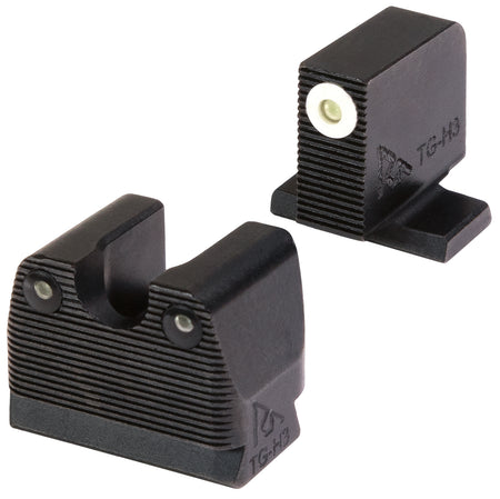 Rival Arms 3-Dot Night Sights RARA3B231S for SIG Sauer P-Series Green Tritium White Front/Black Rear