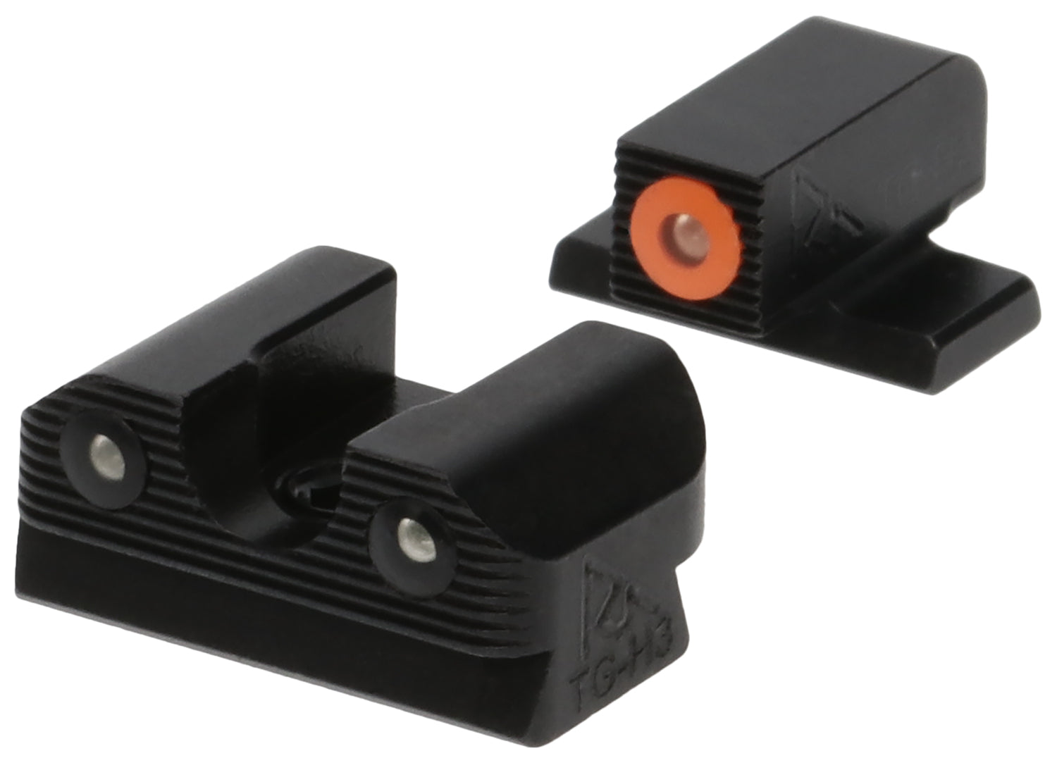 Rival Arms 3-Dot Night Sights RARA1B231S for SIG Sauer P-Series Green Tritium White Front Outline