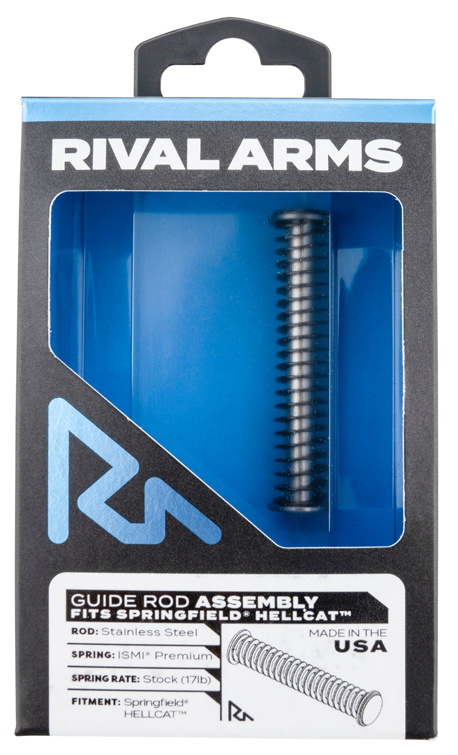 Rival Arms Springfield Hellcat Stainless Steel Recoil Guide Rod Assembly