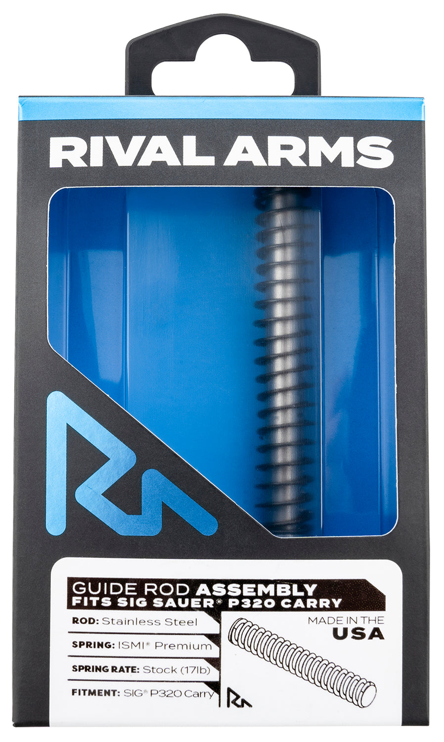 Rival Arms Sig P320 Carry Guide Rod Assembly Stainless Steel