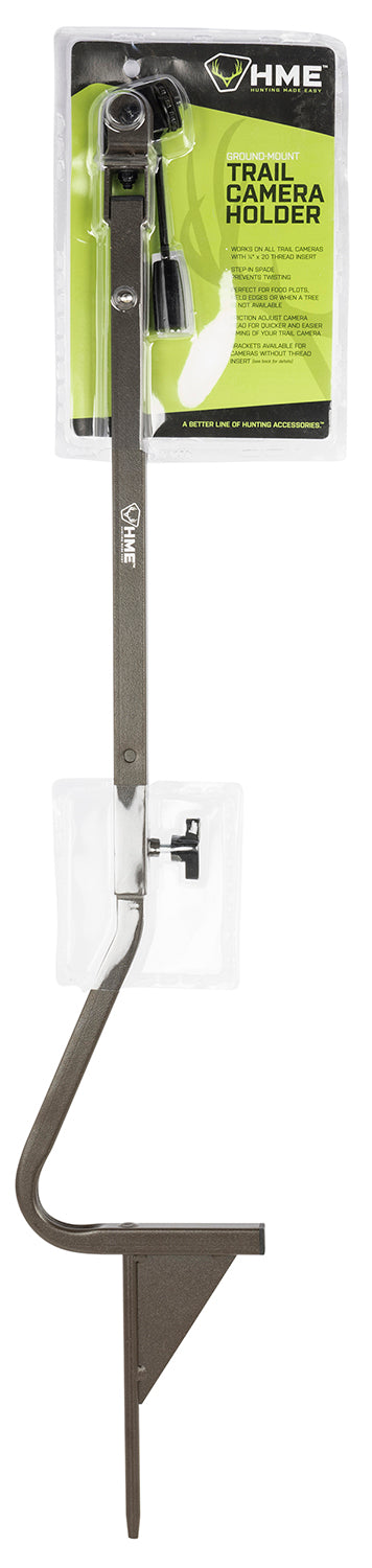 HME HMETCHG Trail Camera Ground Mount Holder 26 to 36 Inches Brown