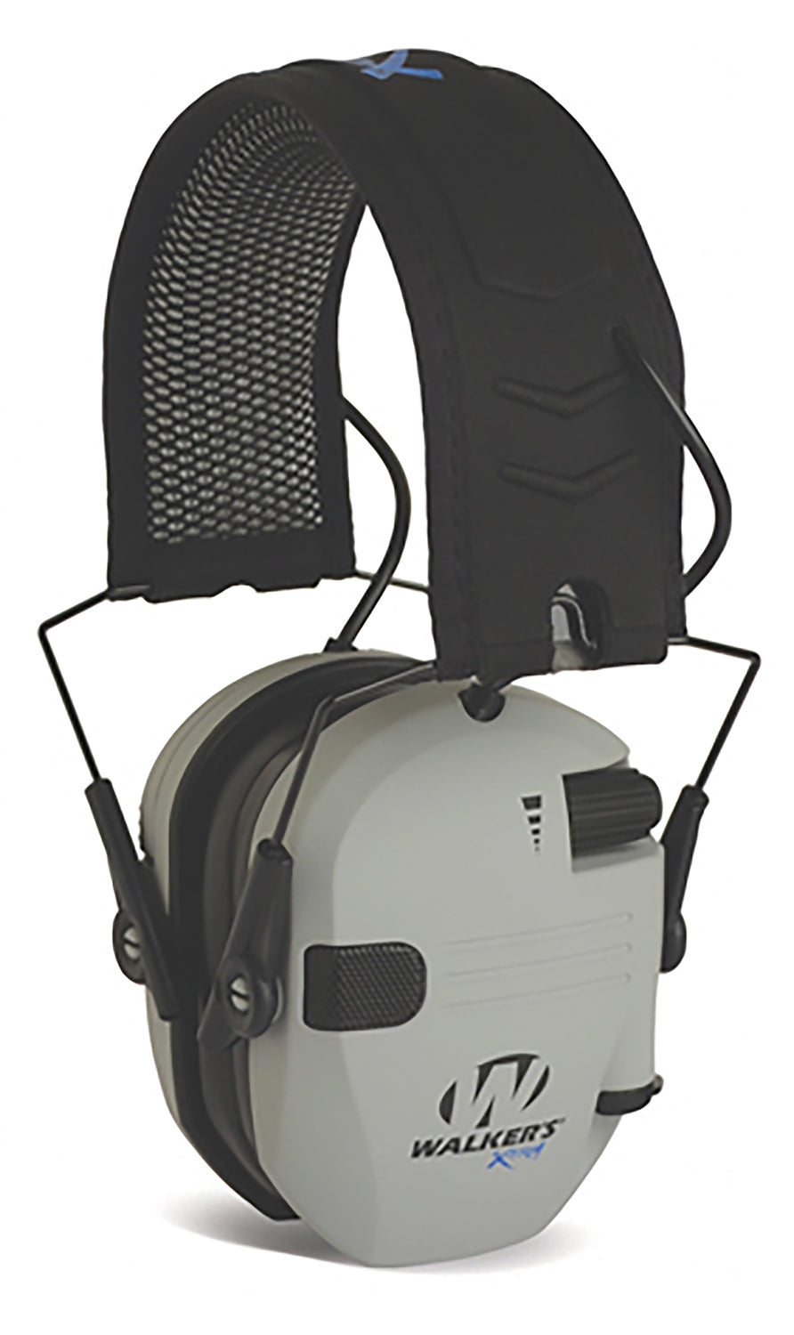 Walker's Razor X-TRM Digital Electronic Hearing Muff 21 dB Over the Head Gray/Black Polymer