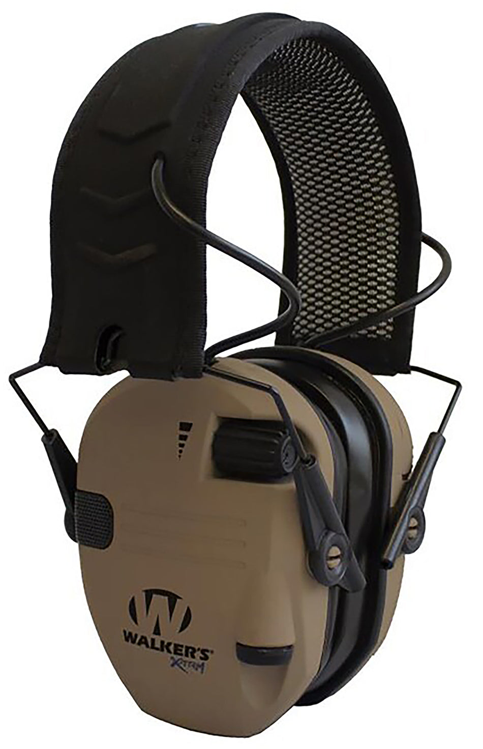 Walker's Razor X-TRM 21 dB Electronic Hearing Muff Over the Head Battle Brown/Black