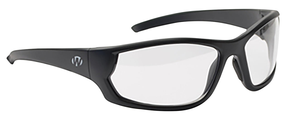 Walker's GWPIKNFF1CLR IKON Carbine Adult Ballistic Glasses, Clear Lens, Matte Black Frame