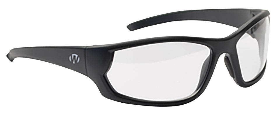 Walker's GWPIKNFF1CLR IKON Carbine Adult Ballistic Glasses, Clear Lens, Matte Black Frame