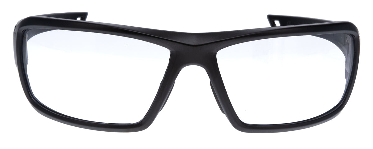 Walker's GWPIKNFF2CLR IKON Forge Adult Ballistic Glasses, Clear Lens, Matte Black Frame