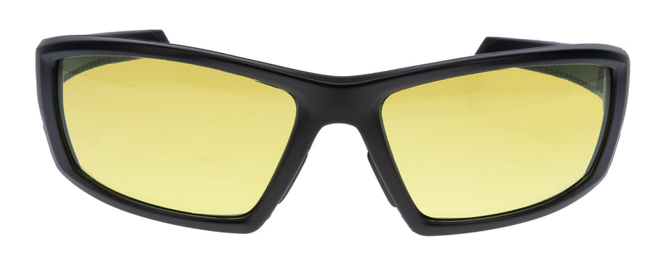 Walker's GWPIKNFF4AMB IKON Vector Adult Ballistic Glasses, Amber Lens, Matte Black Frame