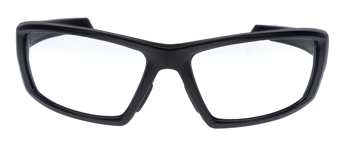 Walker's GWPIKNFF4CLR IKON Vector Adult Ballistic Glasses, Clear Lens, Matte Black Frame