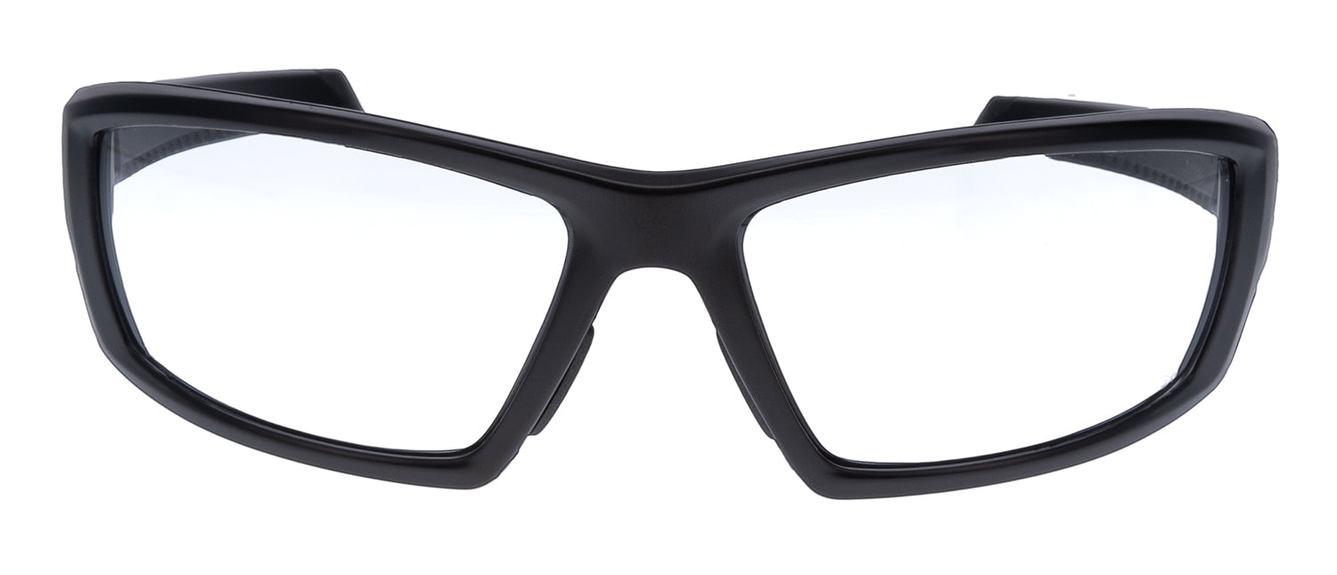 Walker's GWPIKNFF4CLR IKON Vector Adult Ballistic Glasses, Clear Lens, Matte Black Frame