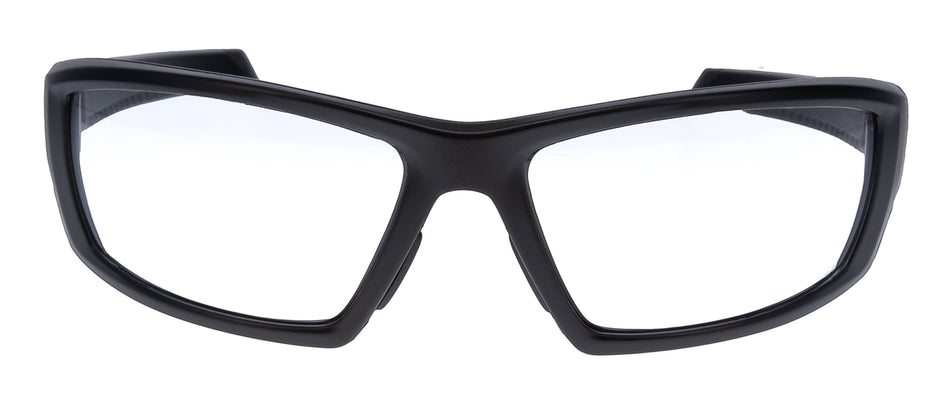Walker's GWPIKNFF4CLR IKON Vector Adult Ballistic Glasses, Clear Lens, Matte Black Frame