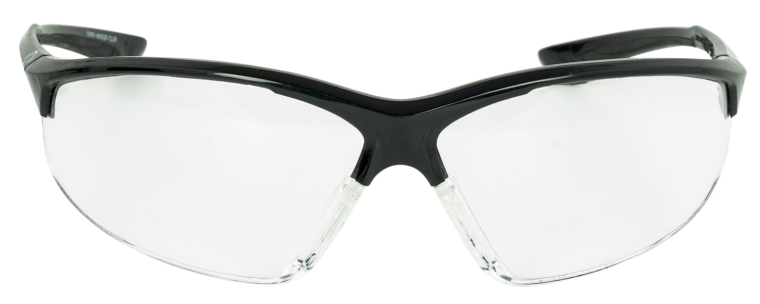 Walker's IKON Tanker Adult Ballistic Glasses, Clear Lens with Matte Black Frame