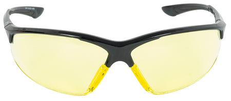 Walker's IKON Tanker Adult Ballistic Glasses, Amber Lens with Matte Black Frame