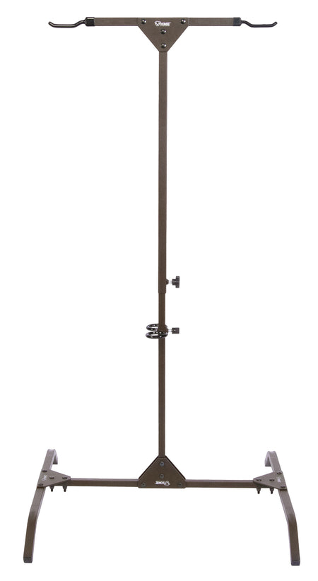 HME Hard Surface Archery Bow Practice Hanger Green Steel Indoor Outdoor
