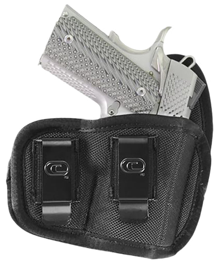 Crossfire The Cyclone Right Hand IWB/OWB Holster Black Foam Laminate Dual Clip Micro 1-1.50" Barrel Size 01