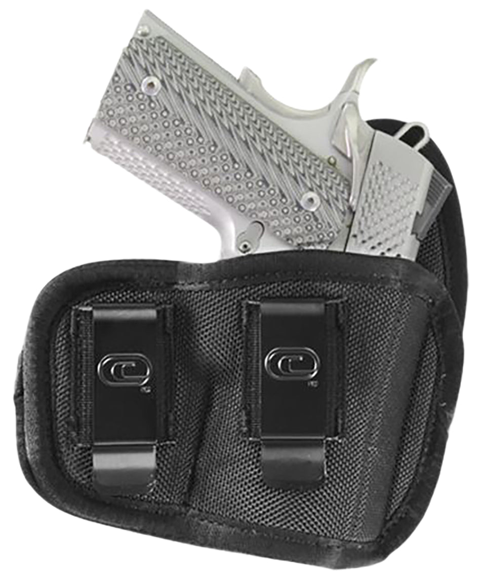 Crossfire The Cyclone Right Hand IWB/OWB Holster Black Foam Laminate Dual Clip Micro 1-1.50" Barrel Size 01