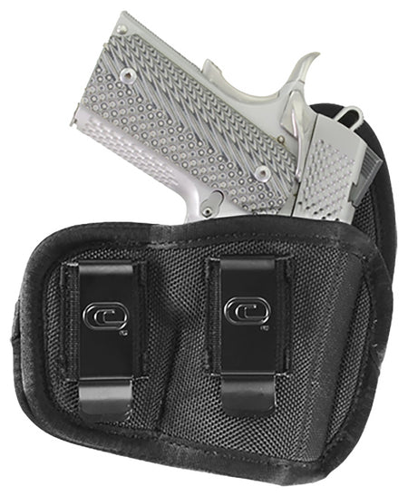 Crossfire The Vigor Right Hand IWB Holster Size 02 Black Ballistic Nylon Dual Clip Fits Subcompact 2-2.50" Barrel