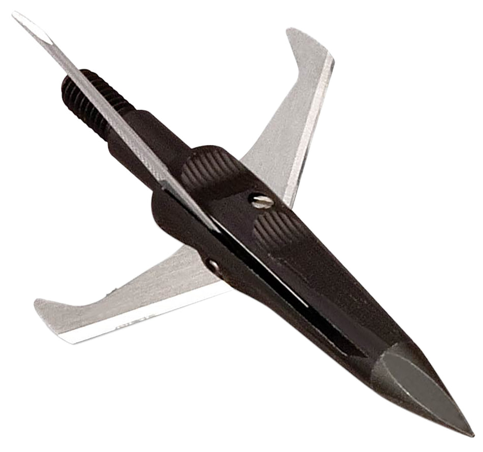 NAP Spitfire Mechanical Broadhead 100 Grain Silver Black / 3 Pack