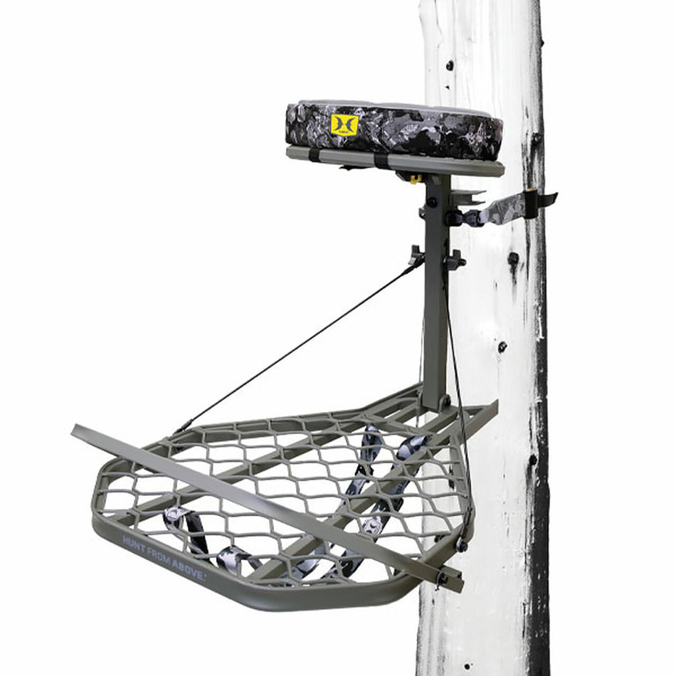 Hawk Helium HWKHF2025 Pro Hang-On Stand Gray Powder-Coat Aluminum