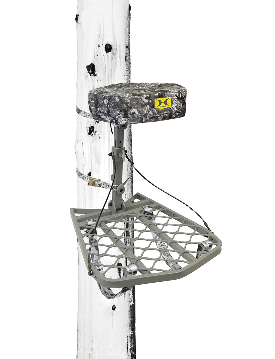 Hawk Helium HWKFPRA Ultra Lite Hang-On Stand Gray Aluminum