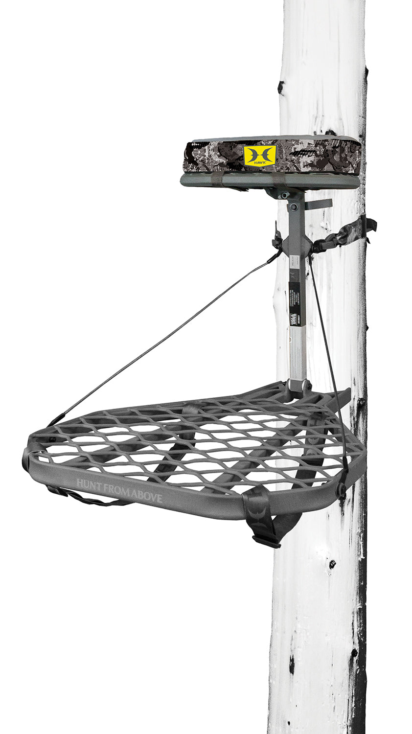 Hawk Helium HWKHF2021 XL Hang-On Stand Gray Powder-Coat Aluminum