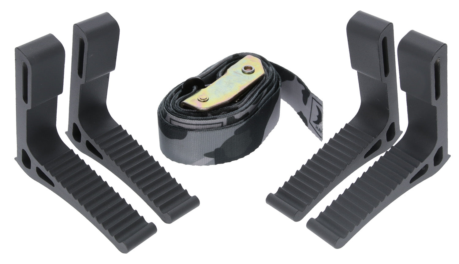 Hawk Monkey Bar Aluminum Tree Steps Black 4 Pack HWKSTP4PK