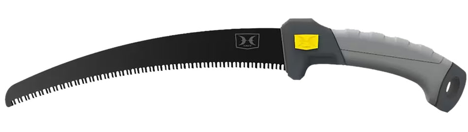 Hawk 11" Pruning Fixed Blade Saw SK5 Carbon Steel Titanium Nitride Finish Replaceable Blade Aluminum Handle