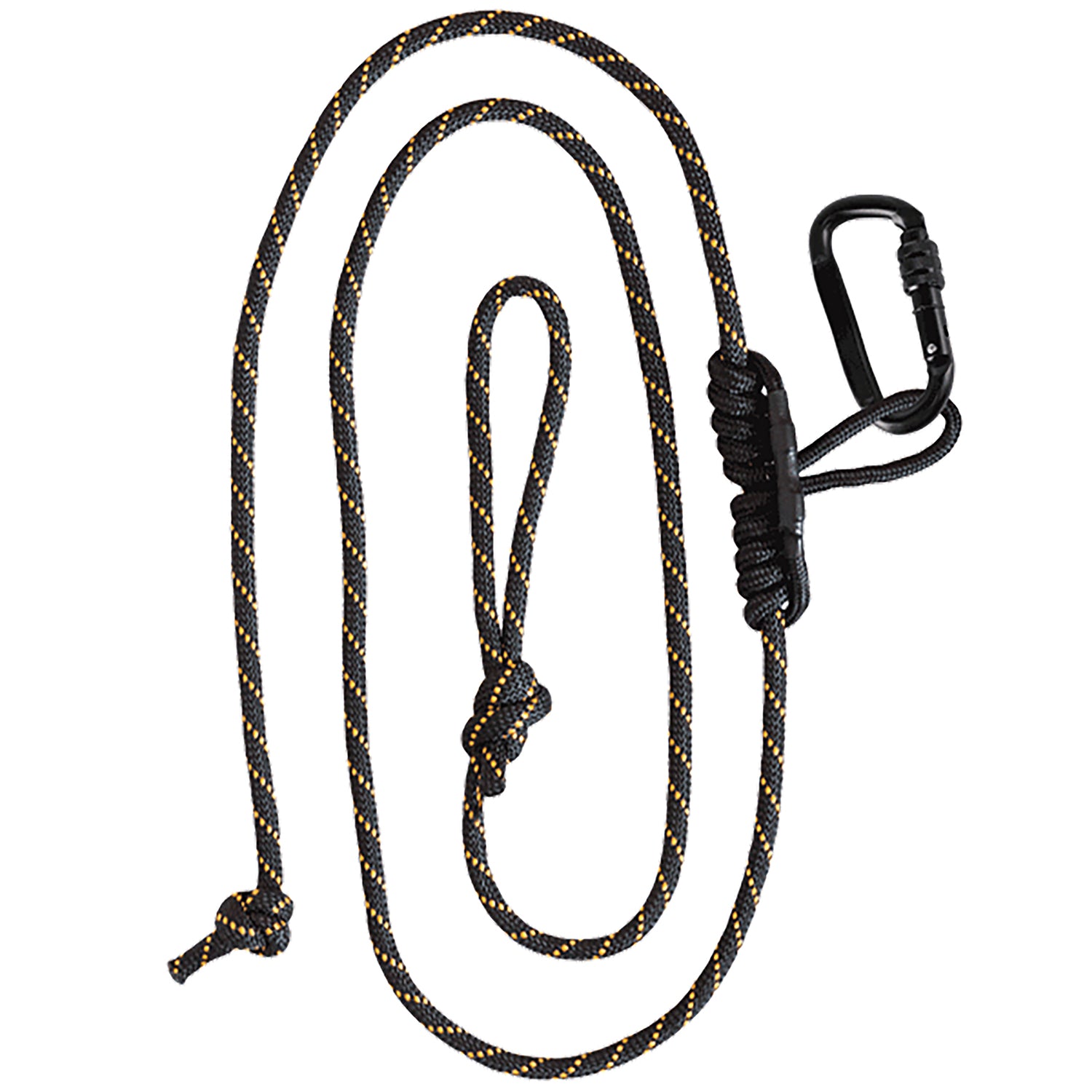 Muddy MUDMSA070 Black Nylon Lineman's Rope for Tree Stand Safety Harness