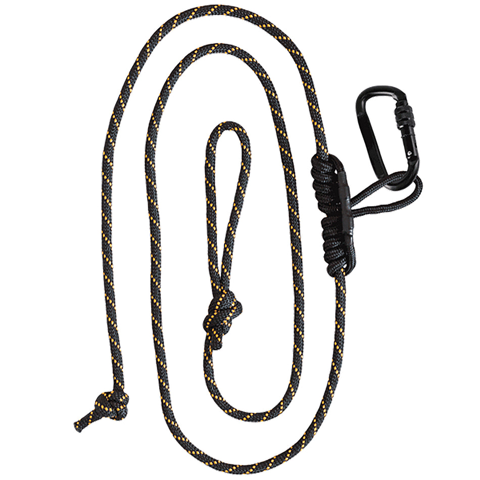Muddy MUDMSA070 Black Nylon Lineman's Rope for Tree Stand Safety Harness