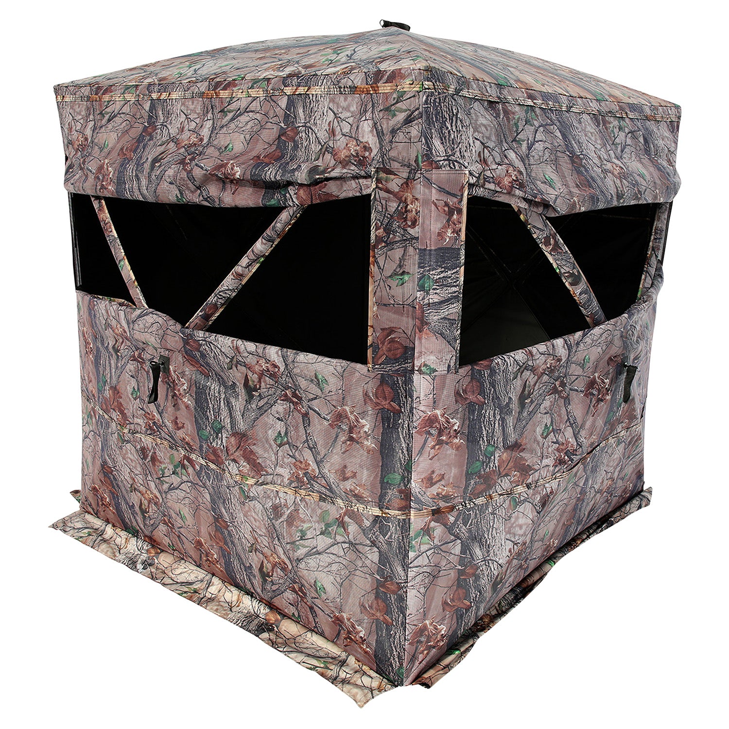 Muddy Prevue 3-Person Ground Blind MUDPVB3 Panoramic Windows Epic Camo