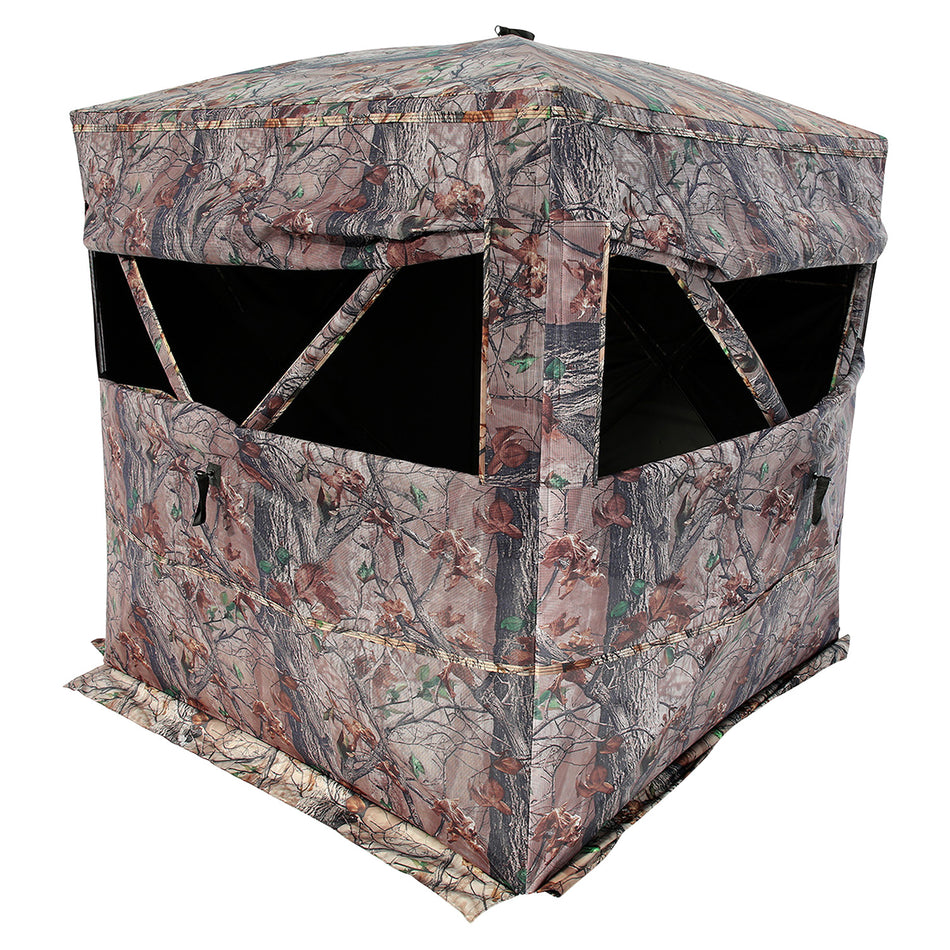 Muddy Prevue 3-Person Ground Blind MUDPVB3 Panoramic Windows Epic Camo