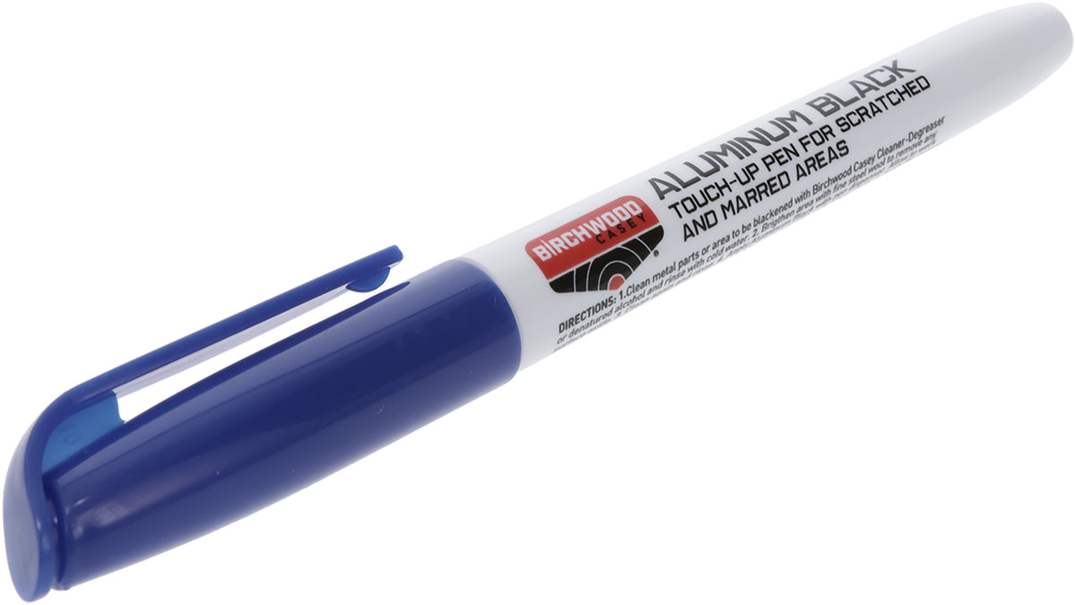 Birchwood Casey 15121 Felt Tip Aluminum Black Touch-Up Pen Gloss Black