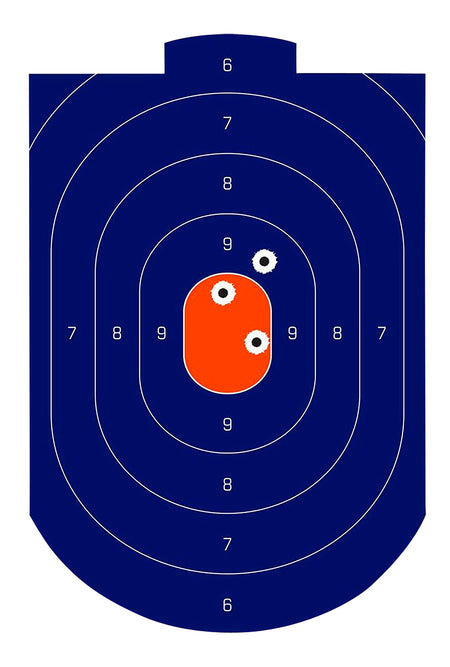 Birchwood Casey Dirty Bird Silhouette Paper Target 12" x 18" 100-Count Package