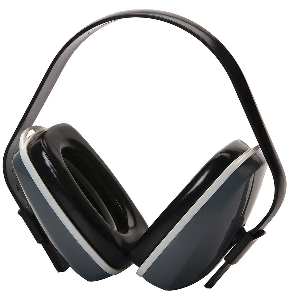 Pyramex PM2010 Foam Passive Earmuff 22 dB NRR Over-the-Head Gray/Black 1 Pair