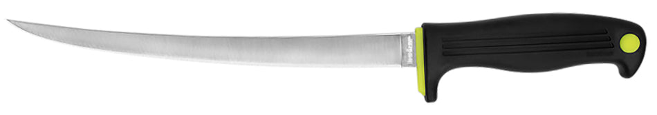 Kershaw Clearwater 1259X 9-Inch Fixed Blade Fillet Knife Satin 420J2 SS Blade Black Co-polymer Handle Includes Sheath