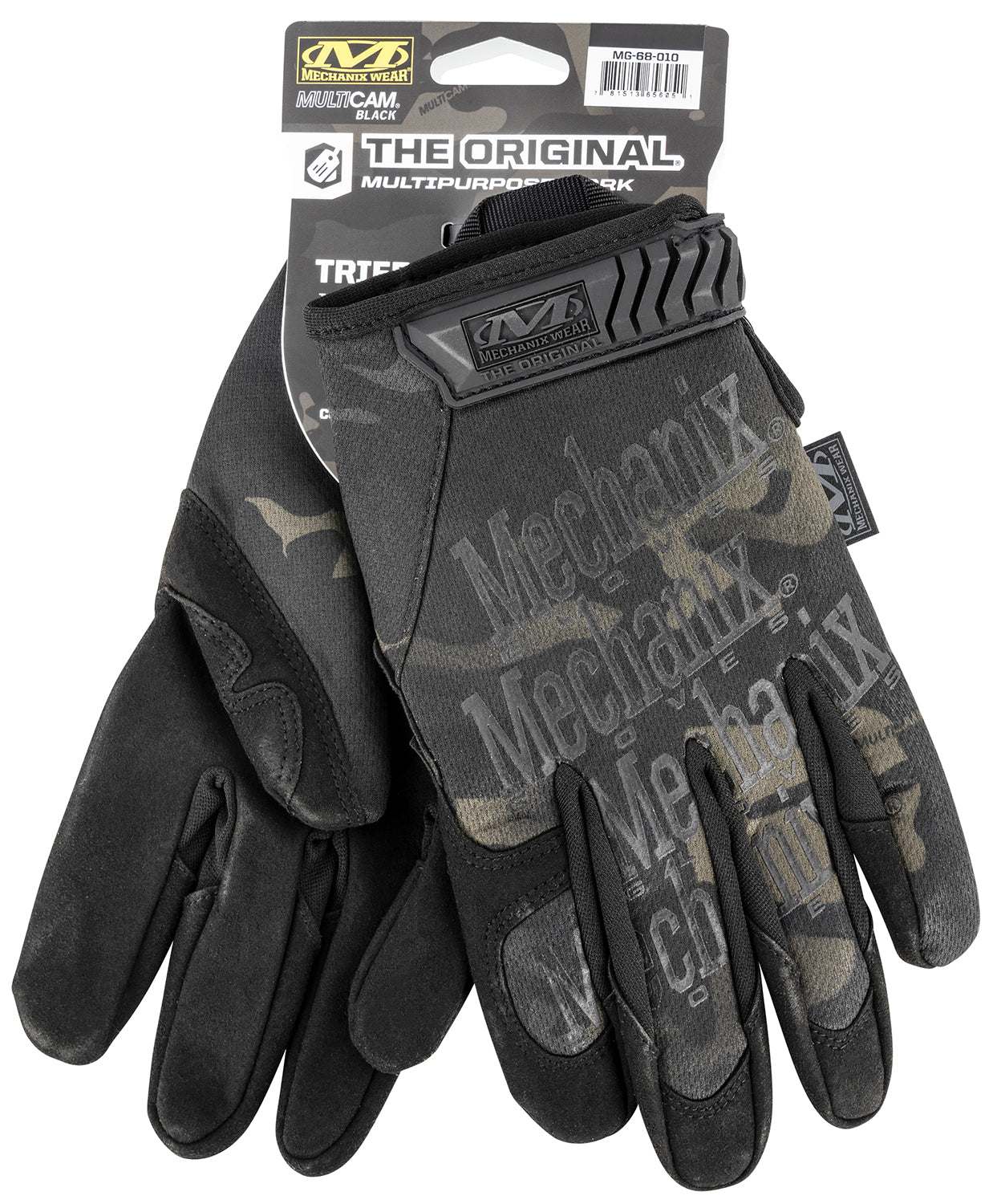 Mechanix Wear Original 2XL Black MultiCam Touchscreen Glove Synthetic Leather MG68012