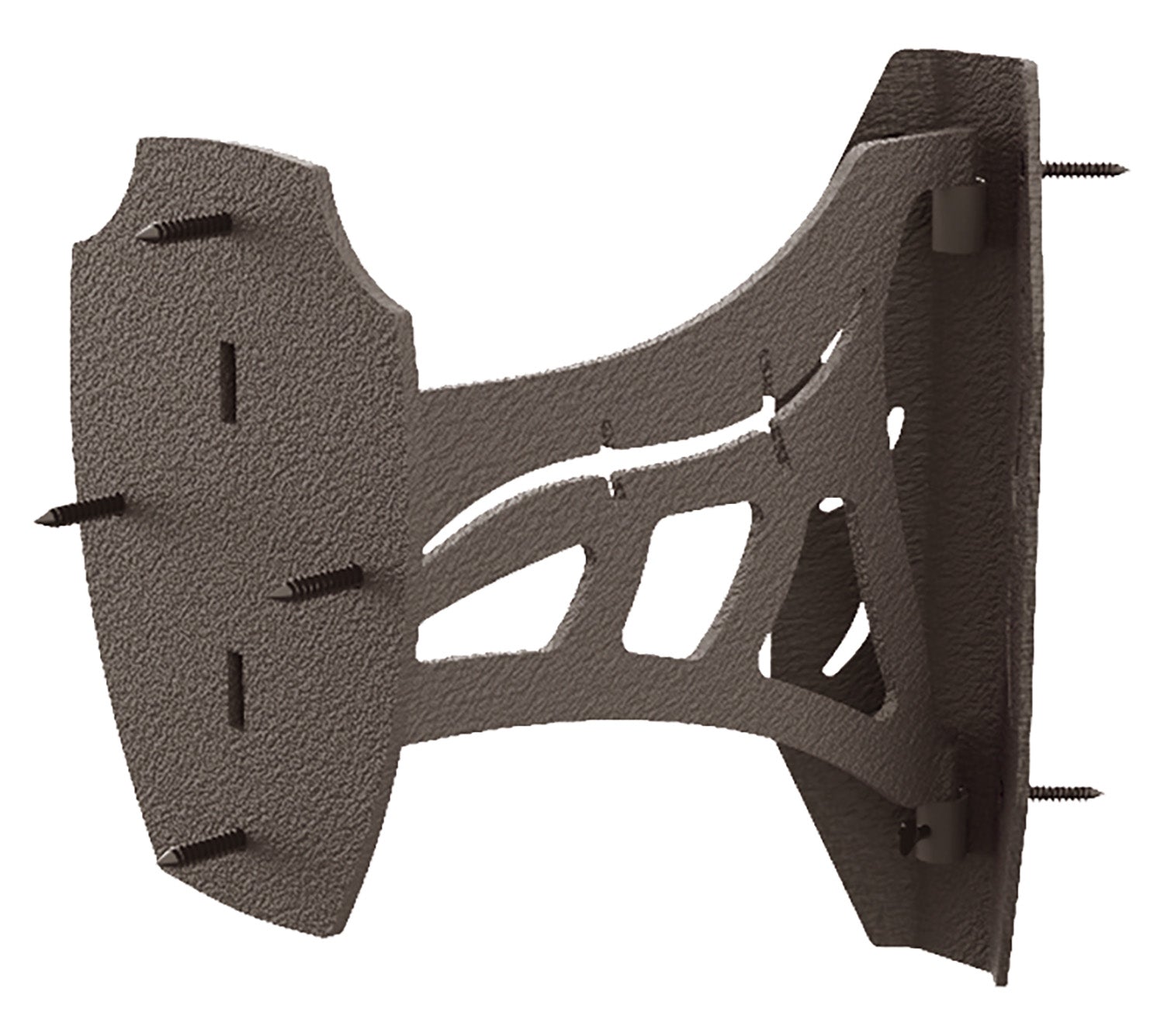 Skullhooker SKHCSMBRN Corner Shoulder Mount Bracket Brown Steel Small/Mid-Size Game