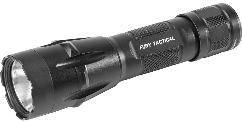 SureFire Fury DFT Dual Fuel Tactical 1,500 Lumen White LED Flashlight Black Anodized