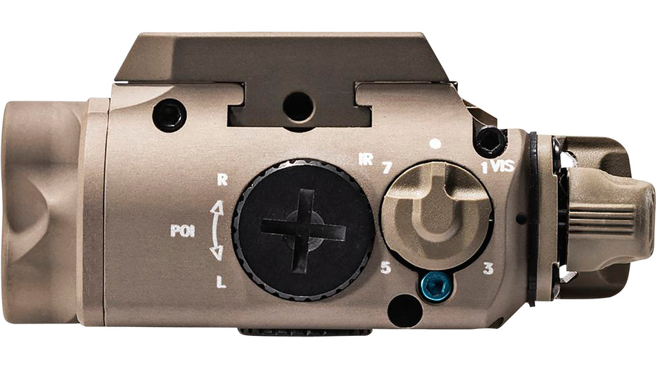 SureFire XVL2-IRC Tan 400 Lumen White LED with Green Laser and IR Illuminator