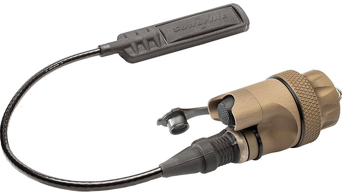 SureFire DS07 Scout Light Weaponlight Switch Tan 7 Inch Remote Tape Switch