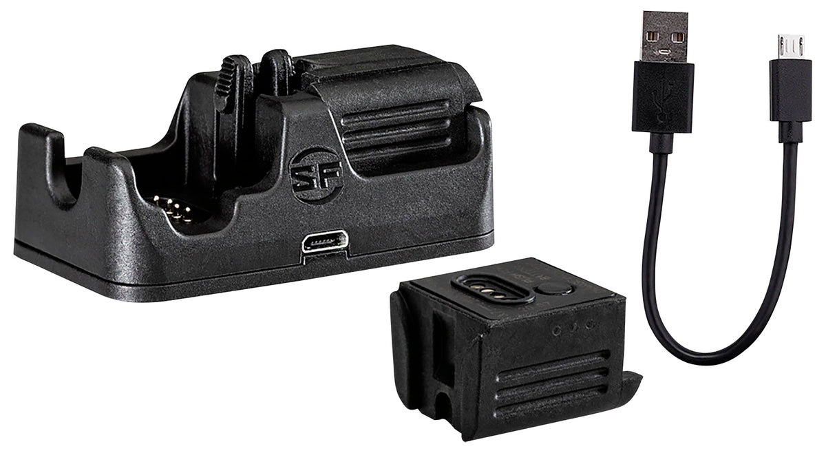 SureFire CH21 XSC Charger B12 Battery Kit Two-Bay CR123A 3.2V Lithium