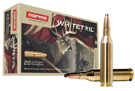 Norma .243 Winchester 20160462 Dedicated Hunting Whitetail Pointed Soft Point PSP 100 Grain