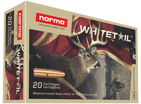 Norma .308 Win / 7.62x51mm 20177382 Dedicated Hunting Whitetail Pointed Soft Point PSP 150 Grain