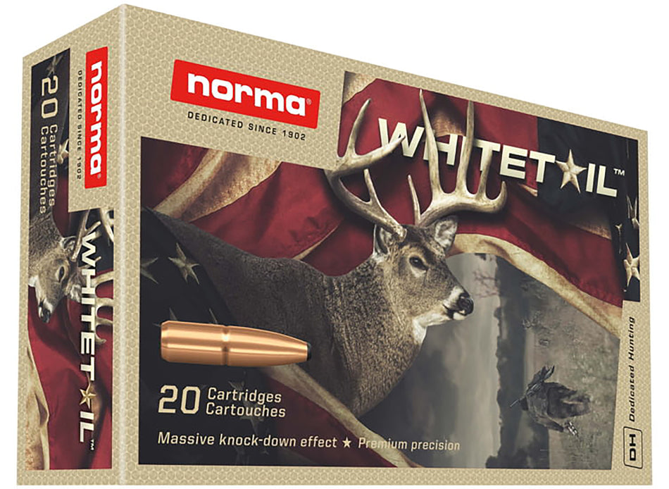 Norma .270 Winchester 20169562 Dedicated Hunting Whitetail Pointed Soft Point PSP 130 Grain