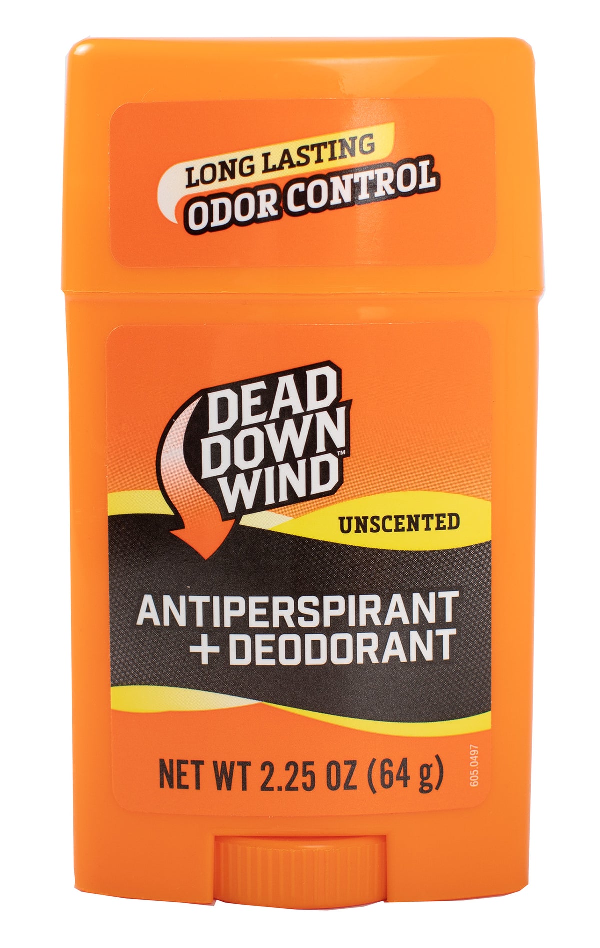 Dead Down Wind Unscented Antiperspirant Deodorant Odor Eliminator 2.25 oz Stick